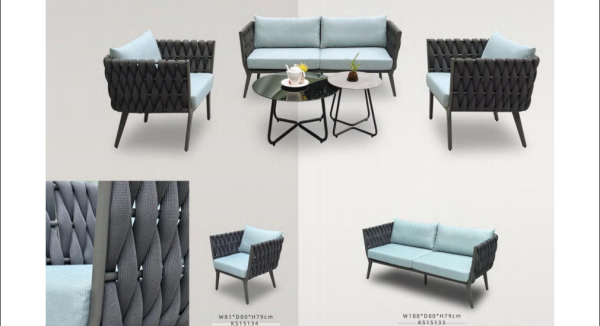 Outdoor Café Sofa Modern Design Neo